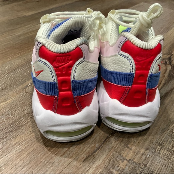 Nike Air Max 95 SE Panache Sail Artic Pink Blue Shoes AQ4138 101 Women’s Sz 8.5 - Picture 3 of 8